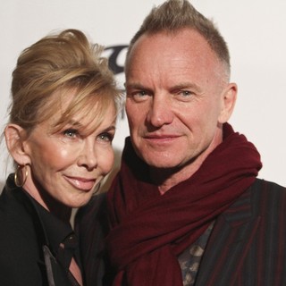 Sting in Clive Davis and The Recording Academy's 2013 Pre-Grammy Gala and Salute to Industry Icons - styler-sting-clive-davis-and-the-recording-academy-s-2013-pre-grammy-gala-01