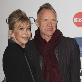 Sting in Clive Davis and The Recording Academy's 2013 Pre-Grammy Gala and Salute to Industry Icons - styler-sting-clive-davis-and-the-recording-academy-s-2013-pre-grammy-gala-02