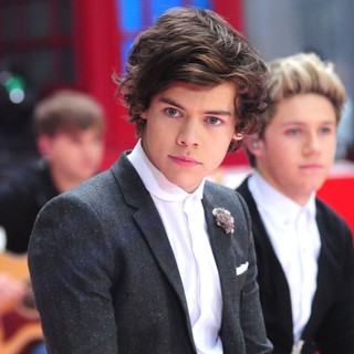Harry Styles, Niall Horan, One Direction in One Direction Performing Live on The Today Show