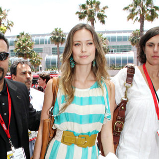 Summer Glau in Out and About at Comic-Con 2010 - Day 3
