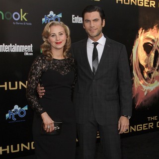 Jacqui Swedberg, Wes Bentley in Los Angeles Premiere of The Hunger Games - Arrivals