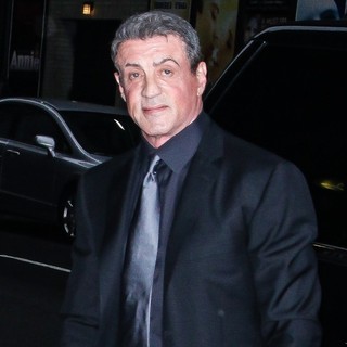 Sylvester Stallone in Sylvester Stallone for The Late Show with David Letterman