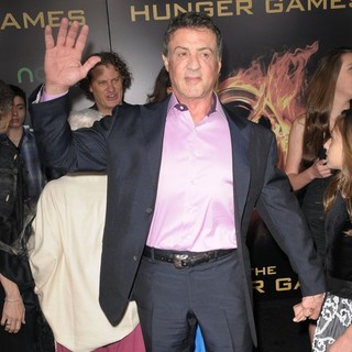 Sylvester Stallone in Los Angeles Premiere of The Hunger Games - Arrivals