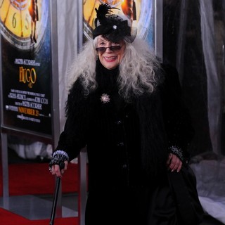 Sylvia Miles in Hugo Premiere