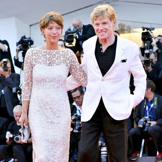 Sibylle Szaggars, Robert Redford in The 69th Venice Film Festival - The Company You Keep - Premiere - Red Carpet