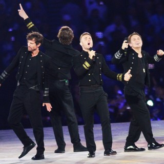 Take That in London 2012 Olympic Games - Closing Ceremony