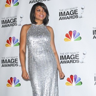 Taraji P. Henson in The 43rd Annual NAACP Awards - Press Room