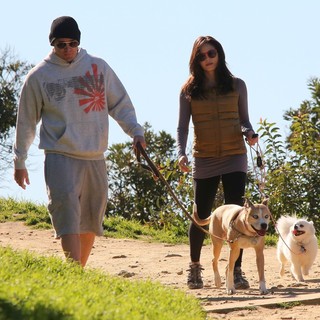 Channing Tatum, Jenna Dewan in Jenna Dewan and Channing Tatum Spend The Day Hiking with Their Dogs