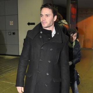 Taylor Kitsch in Taylor Kitsch Arriving at CBC's George Stroumboulopoulos Tonight Show