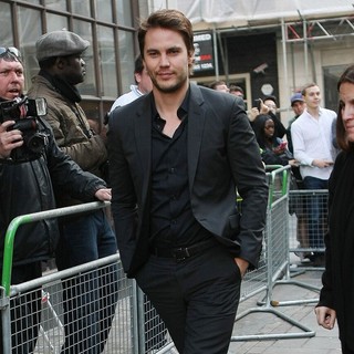 Taylor Kitsch in Taylor Kitsch Outside The BBC Radio 1 Studios