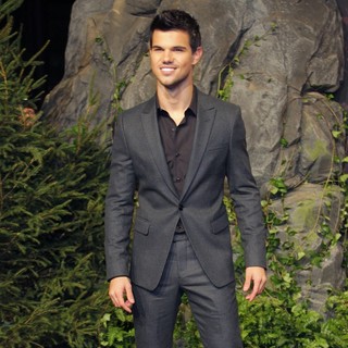 Taylor Lautner in The German Premiere of The Twilight Saga's Breaking Dawn Part I