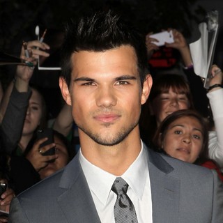 Taylor Lautner in The Premiere of The Twilight Saga's Breaking Dawn Part II