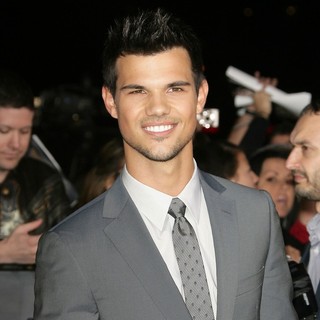 Taylor Lautner in The Premiere of The Twilight Saga's Breaking Dawn Part II