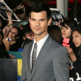 Taylor Lautner in The Premiere of The Twilight Saga's Breaking Dawn Part II