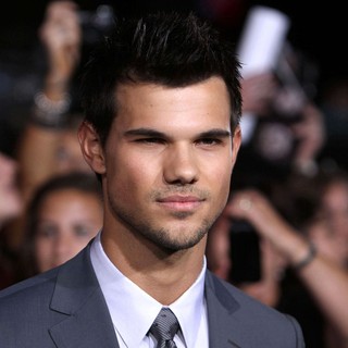Taylor Lautner in The Premiere of The Twilight Saga's Breaking Dawn Part II