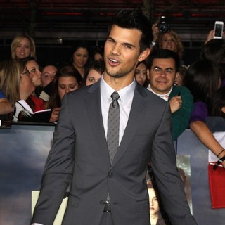 Taylor Lautner in The Premiere of The Twilight Saga's Breaking Dawn Part II