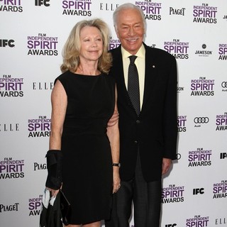 Elaine Taylor, Christopher Plummer in 27th Annual Independent Spirit Awards - Arrivals