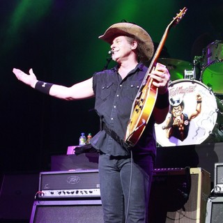 Ted Nugent Performing Live at The Indigo2