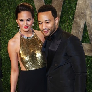 John Legend in 2013 Vanity Fair Oscar Party - Arrivals - teigen-legend-2013-vanity-fair-oscar-party-03