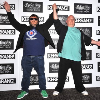 Jack Black, Kyle Gass, Tenacious D in Kerrang! Awards 2012 - Arrivals