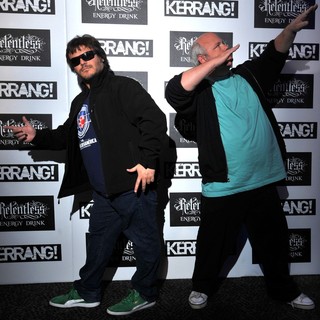 Jack Black, Kyle Gass, Tenacious D in Kerrang! Awards 2012 - Arrivals