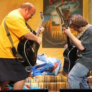 Kyle Gass, Jack Black, Tenacious D in Tenacious D Performing Live