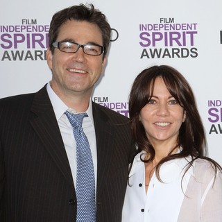 Jon Tenney, Leslie Urdang in 27th Annual Independent Spirit Awards - Arrivals