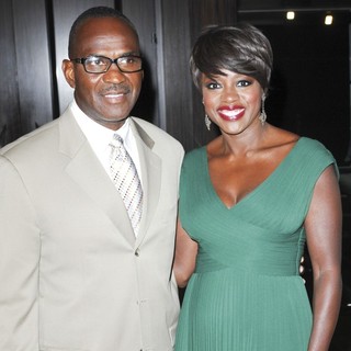 Julius Tennon, Viola Davis in The 23rd Annual Producers Guild Awards - Arrivals