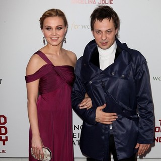 Alma Tervic, Goran Jevtic in Premiere of In the Land of Blood and Honey - Arrivals
