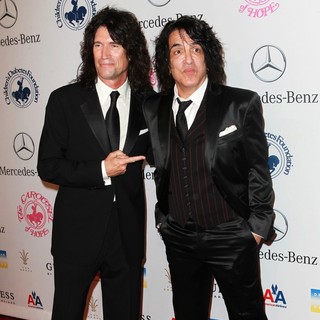 Tommy Thayer, Paul Stanley, KISS in 26th Anniversary Carousel of Hope Ball - Presented by Mercedes-Benz - Arrivals