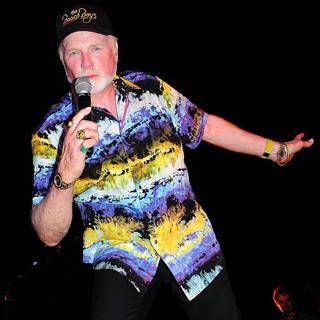 Mike Love, The Beach Boys in John Stamos Performs Live with The Beach Boys at Marlins Super Saturday Concert