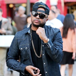 The-Dream in The-Dream Out and About at The Grove