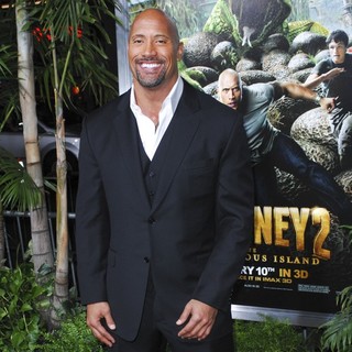 The Rock in The Los Angeles Premiere of Journey 2: The Mysterious Island - Arrivals