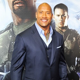The Rock in G.I. Joe: Retaliation - Sydney Premiere