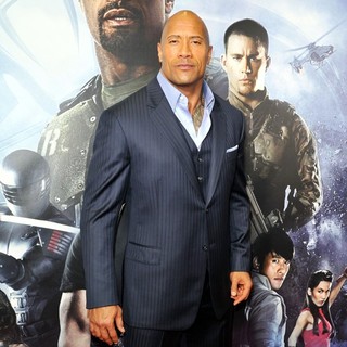 The Rock in G.I. Joe: Retaliation - Sydney Premiere