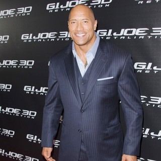 The Rock in G.I. Joe: Retaliation - Sydney Premiere