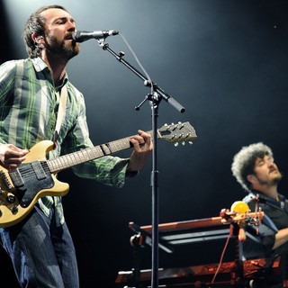 James Mercer, Richard Swift, The Shins in The Shins Perform at Molson Canadian Amphitheatre