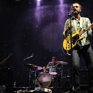 Joe Plummer, James Mercer, The Shins in The Shins Perform at Molson Canadian Amphitheatre