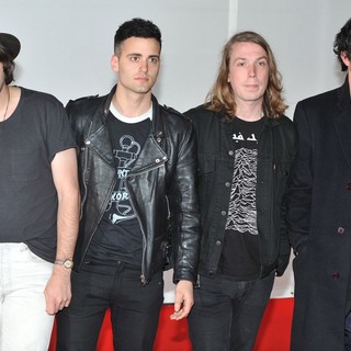 The Vaccines in The BRIT Awards 2012 - Arrivals