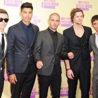 The Wanted in 2012 MTV Video Music Awards - Arrivals