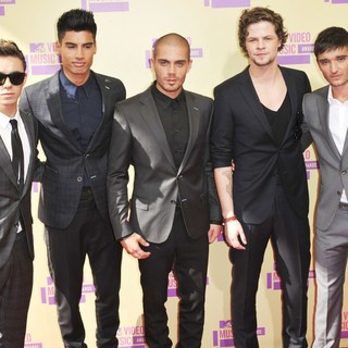 The Wanted in 2012 MTV Video Music Awards - Arrivals