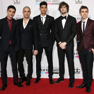 The Wanted in The 40th Anniversary American Music Awards - Arrivals