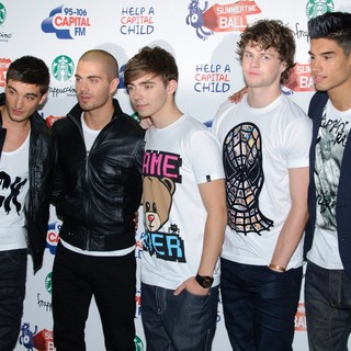 The Wanted in 95-106 Capital FM Summertime Ball - Arrivals