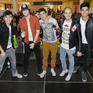 The Wanted in The Wanted Acoustic Performance and Autograph Session Hosted Presented by HMV Canada