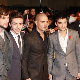 The Wanted in The Daily Mirror Pride of Britain Awards 2012 - Arrivals