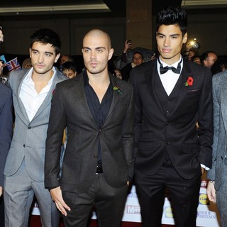 The Wanted in The Daily Mirror Pride of Britain Awards 2012 - Arrivals
