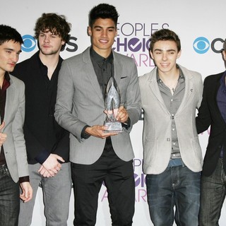The Wanted in People's Choice Awards 2013 - Press Room