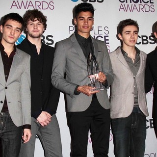 The Wanted in People's Choice Awards 2013 - Press Room