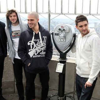 The Wanted in The Wanted Visit The Empire State Building