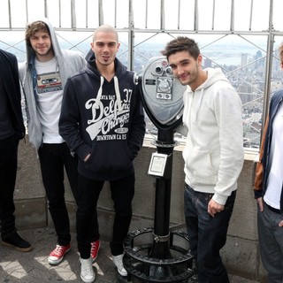 The Wanted in The Wanted Visit The Empire State Building
